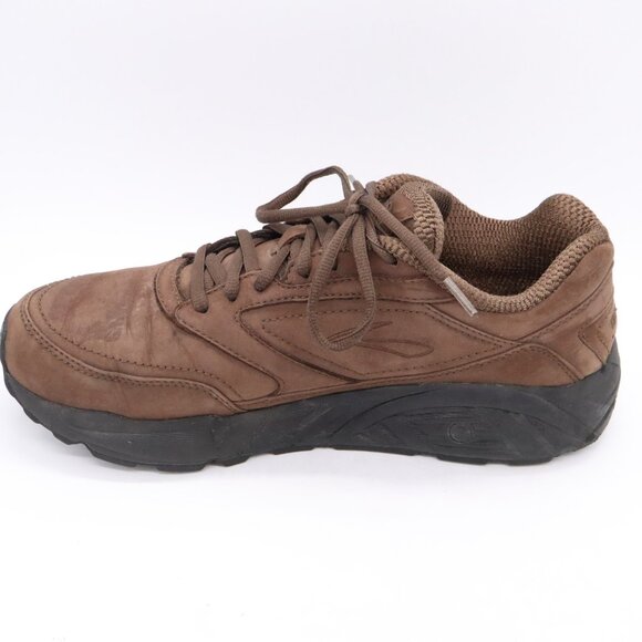 Brooks Addiction Walker Men’s Size 10 Brown Suede Shoes Sneakers Walking Comfort - Picture 6 of 11